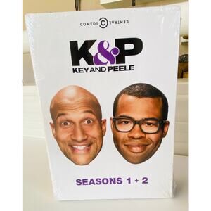 Brand New Factory Sealed TV Key & Peele Seasons 1-2 Comedy (DVD) 4 Disc Set